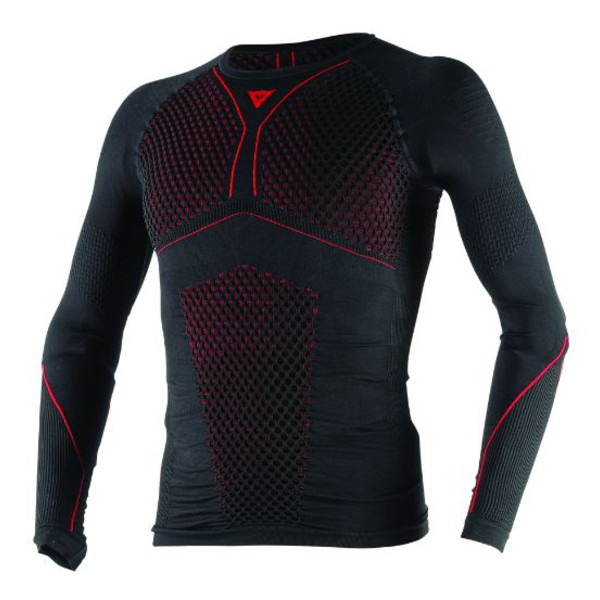 Dainese Tröja Långärmad D-Core Thermo Svart/Röd - Lelles