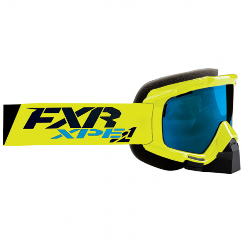 FXR Glasögon Vinter Mission XPE Fluogul/Cyan-OS
