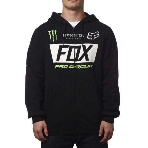 Fox Racing Pro Circuit Pullover Hoody-Black-S