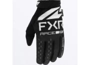 FXR Crosshandskar Reflex Svart/Vit (Barn)